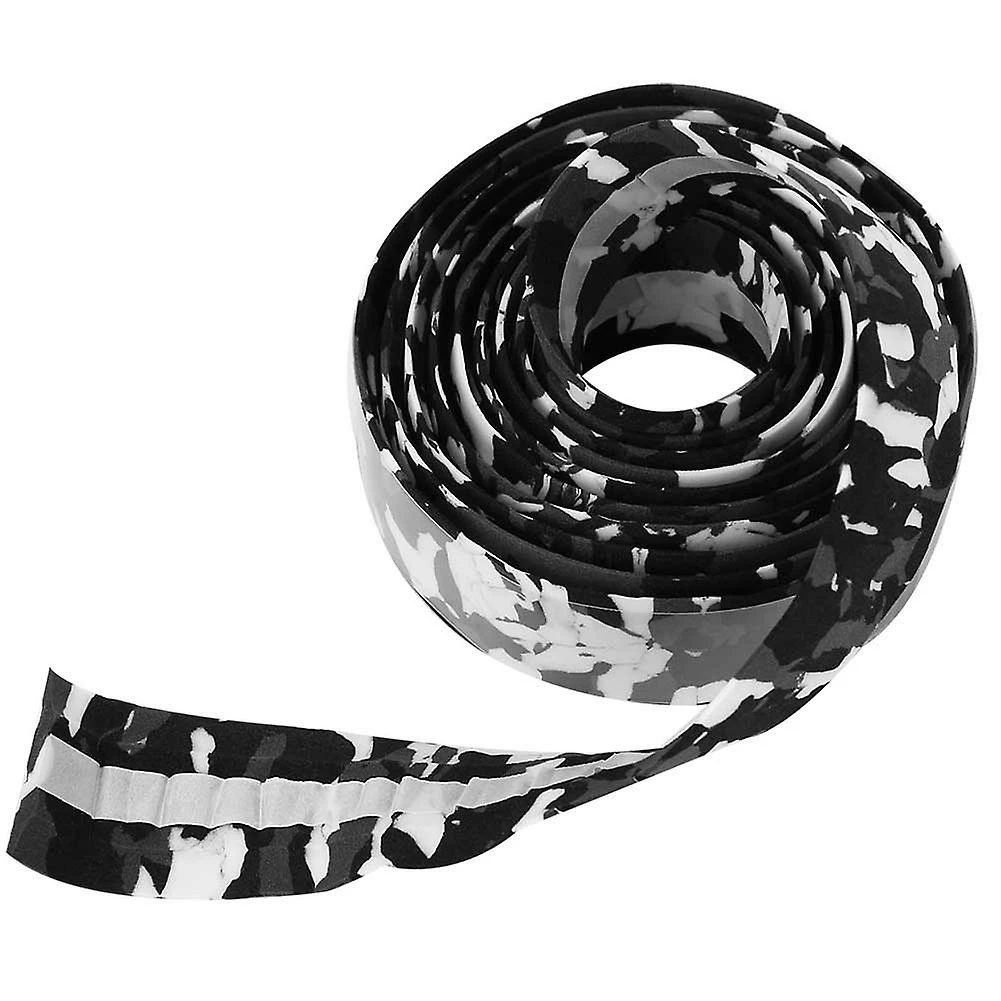 Gegong Anti-skid Mountain Bike Handlebar Tapes Bicycle Cycling Handle Bar Wrap (black&white Camo) – Image 4