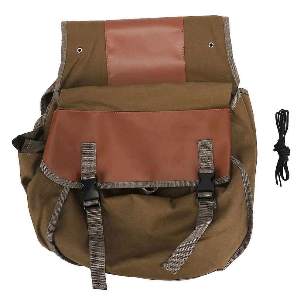 Gegong Bicycle Rear Seat Bag Pack Mountain Bike Trunk Luggage Storage Organizer Cycling Accessorykhaki Free Size – Image 5