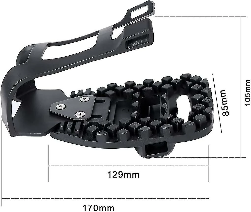 Unbranded Cages à Orteils Pour Peloton Bike & Peloton Bike + Pédales Compatibles Toe Cage Adapters, Toe Clips Cage – Image 2