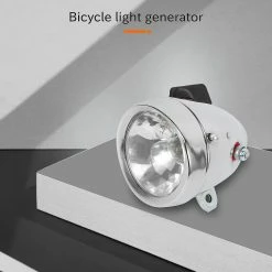 Unbranded Cyclisme Dynamo Powered Phare Et Arrière Bike Tail Light Bike Light Set Dynamo