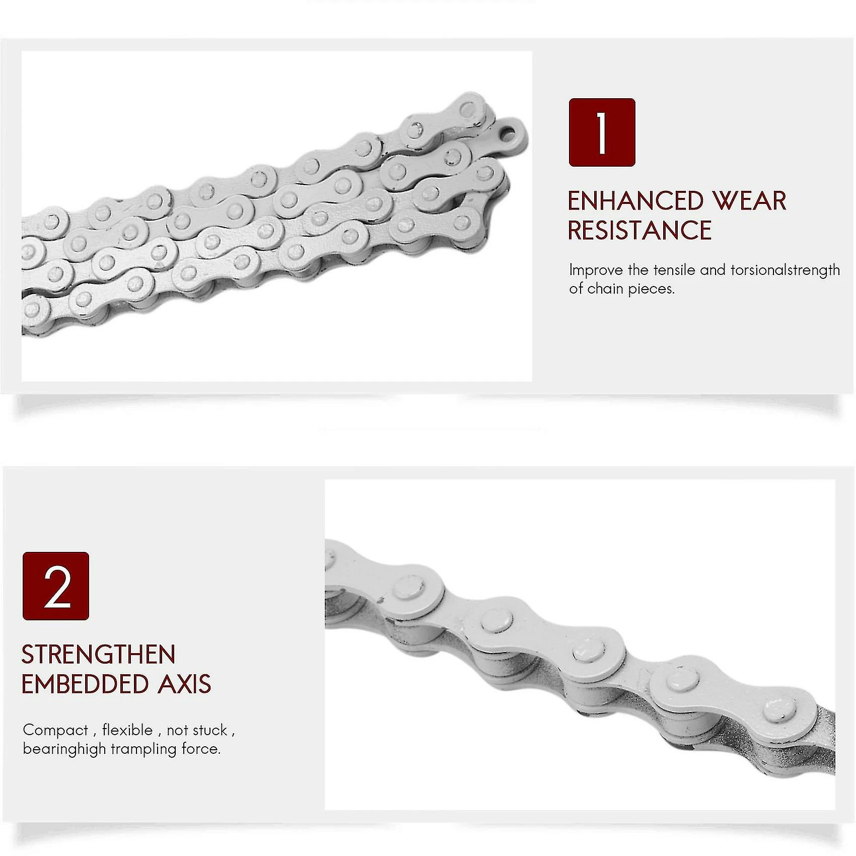 Unbranded Ycle Bmx Bike 1/2 « x 1/8 » Fixied Chain Single Speed 96 – Image 4