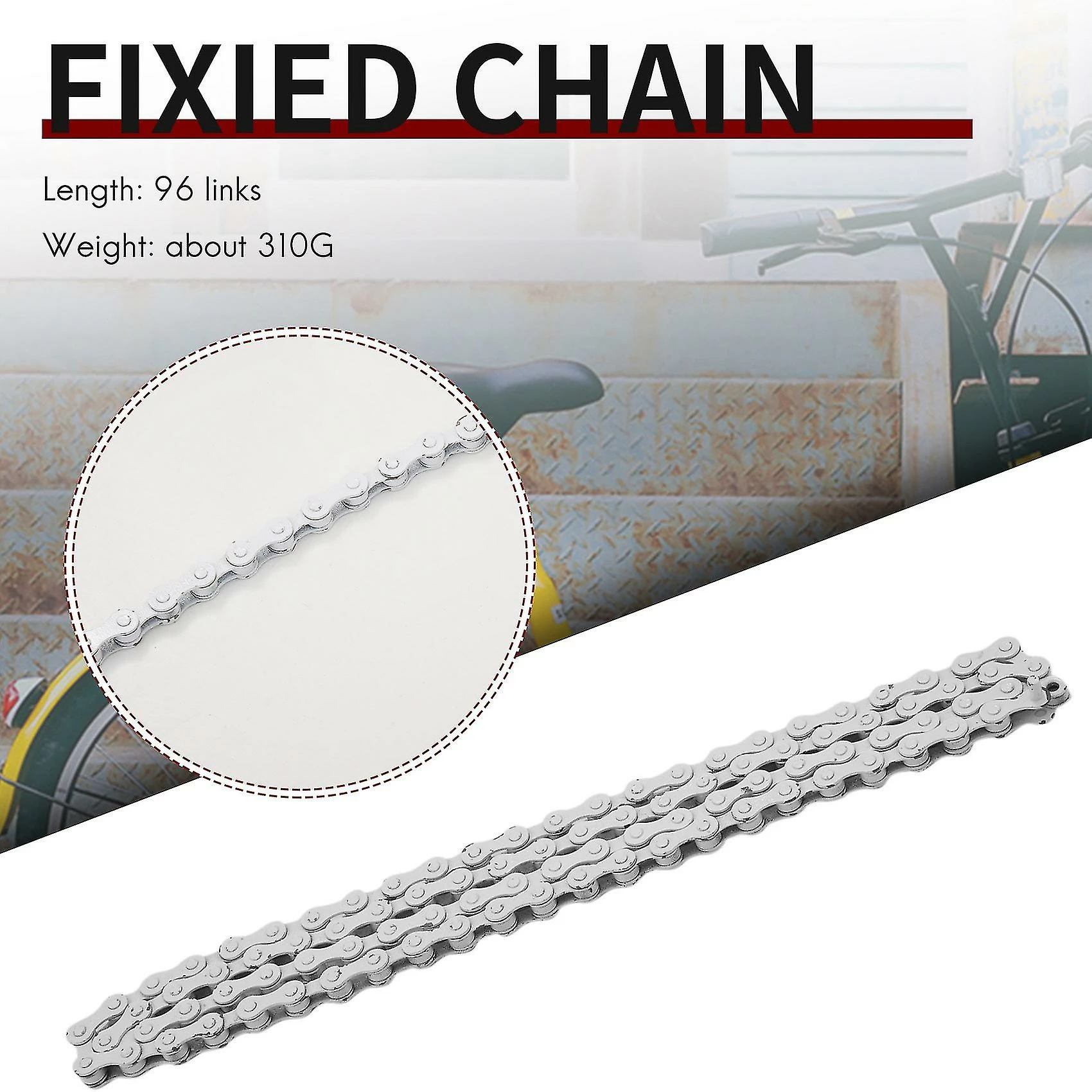 Unbranded Ycle Bmx Bike 1/2 « x 1/8 » Fixied Chain Single Speed 96 – Image 5