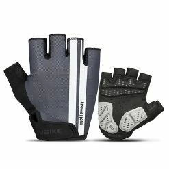 Unbranded Gants De Cyclisme 5mm Gel Road Mountain Bike Gants D’équitation Gants De Vélo Antidérapants