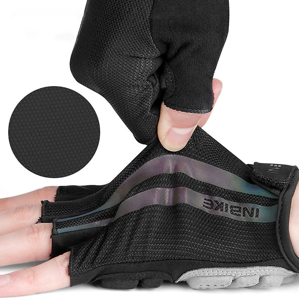 Unbranded Gants De Cyclisme 5mm Gel Road Mountain Bike Gants D’équitation Gants De Vélo Antidérapants – Image 5