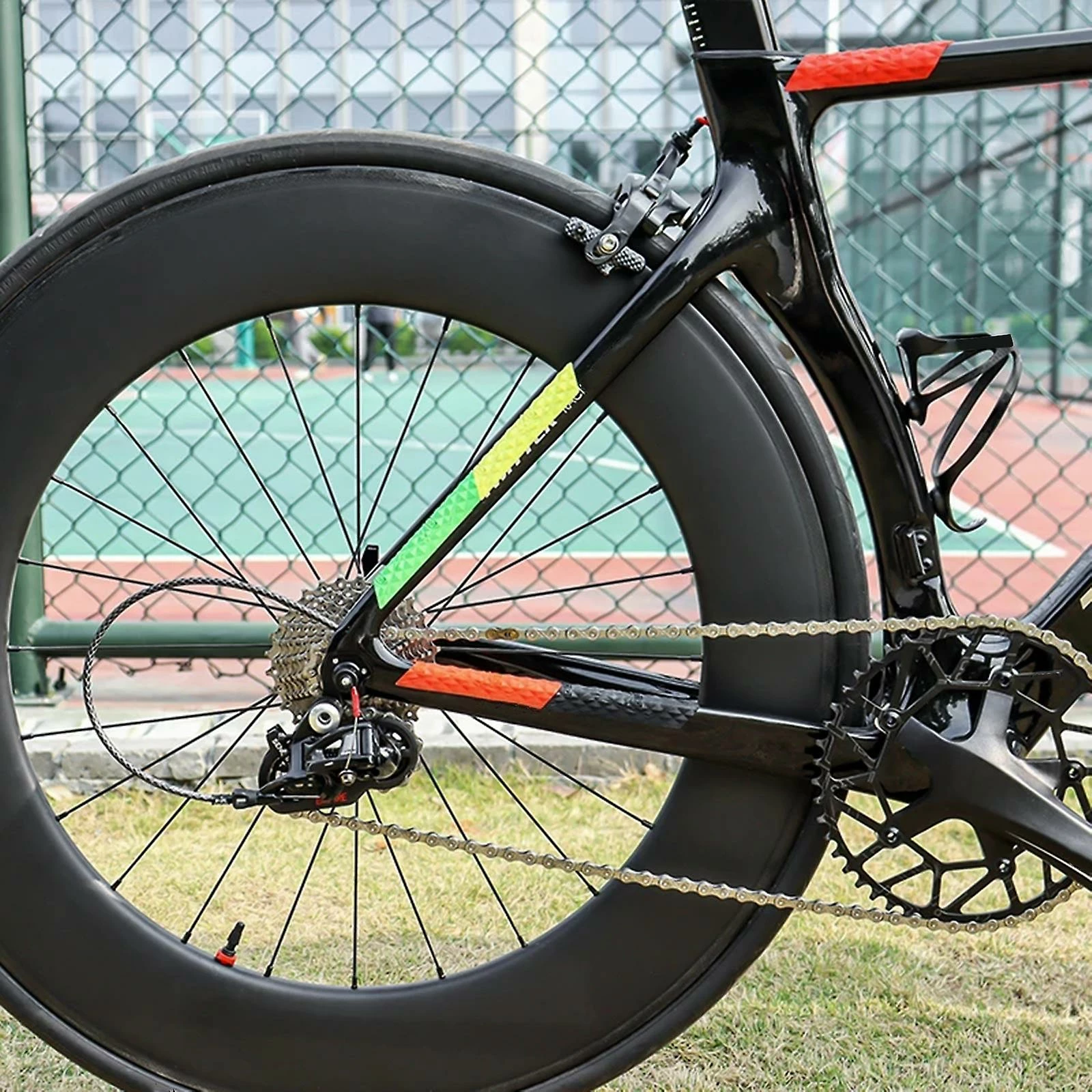 Unbranded Bike Chain Frame Stay Pad Pour Bike Scratch-resistant Cover Amovible Glue Guard – Image 4