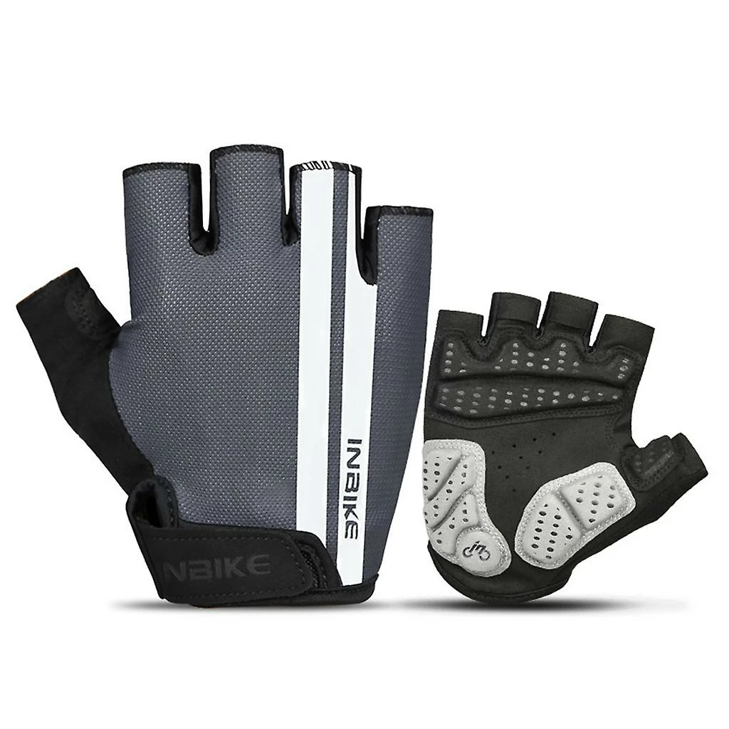 Unbranded Gants De Cyclisme 5mm Gel Road Mountain Bike Gants D’équitation Gants De Vélo Antidérapants