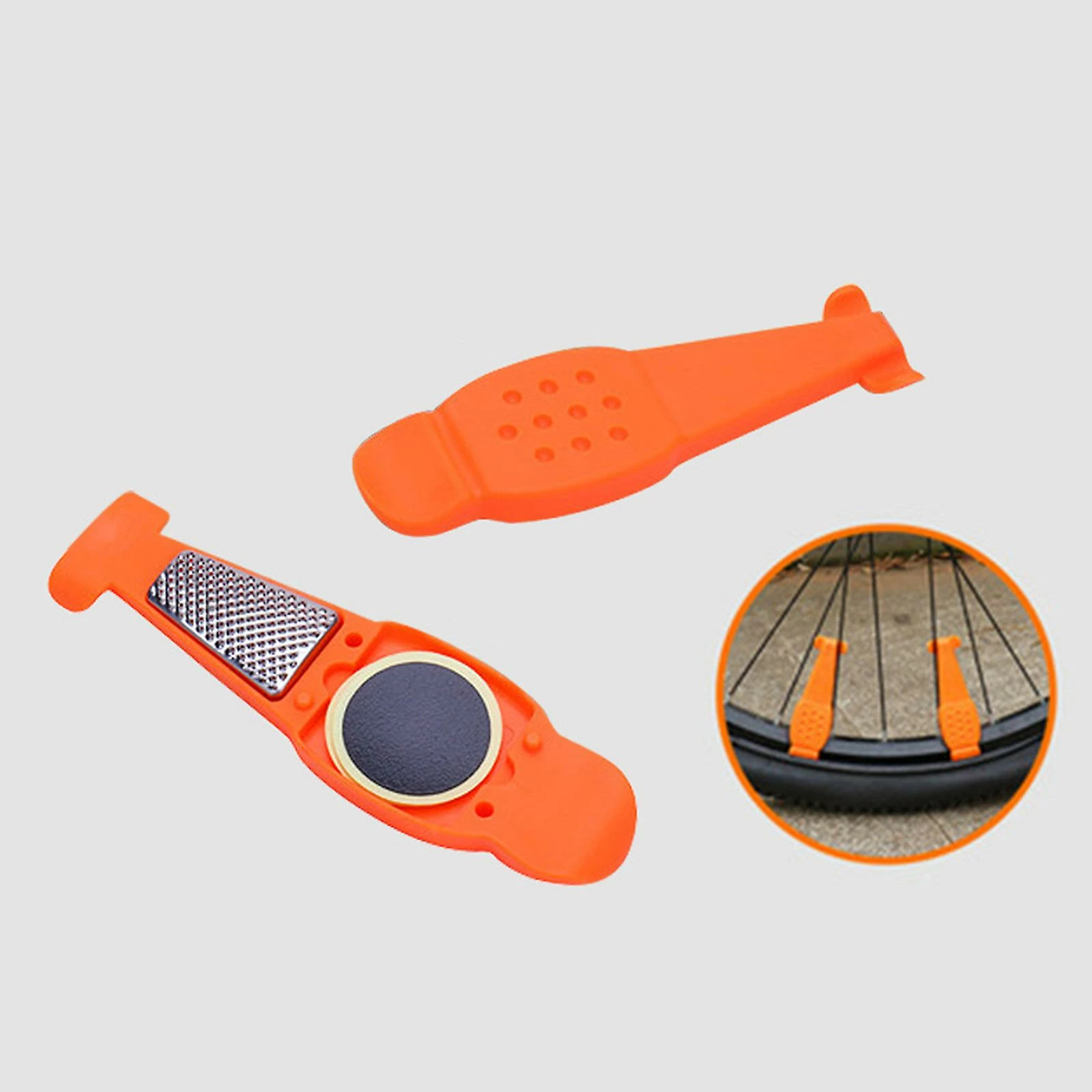 Unbranded Kit De Réparation De Pneus De Vélo 3 En 1 Leviers De Pneus Pry Bar Mtb Bike Repair Tools Pack – Image 5