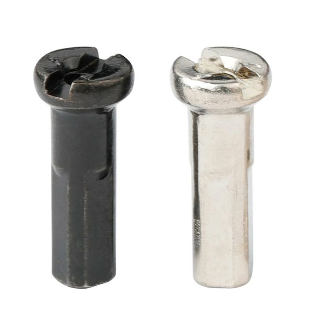 Unbranded Spoke Nipple Bicycles Roue E-bike Scooter Bike Spoke Cap Laiton Partie Enduite – Image 5