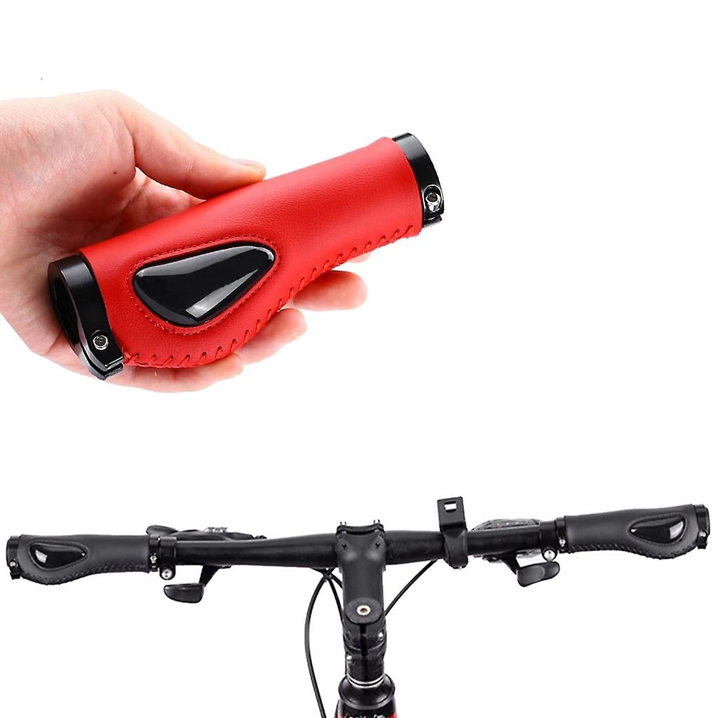 Unbranded Poignées De Guidon De Vélo Silicone Double Lock On Grips Anti-dérapant Bike Bicycles Grips – Image 4
