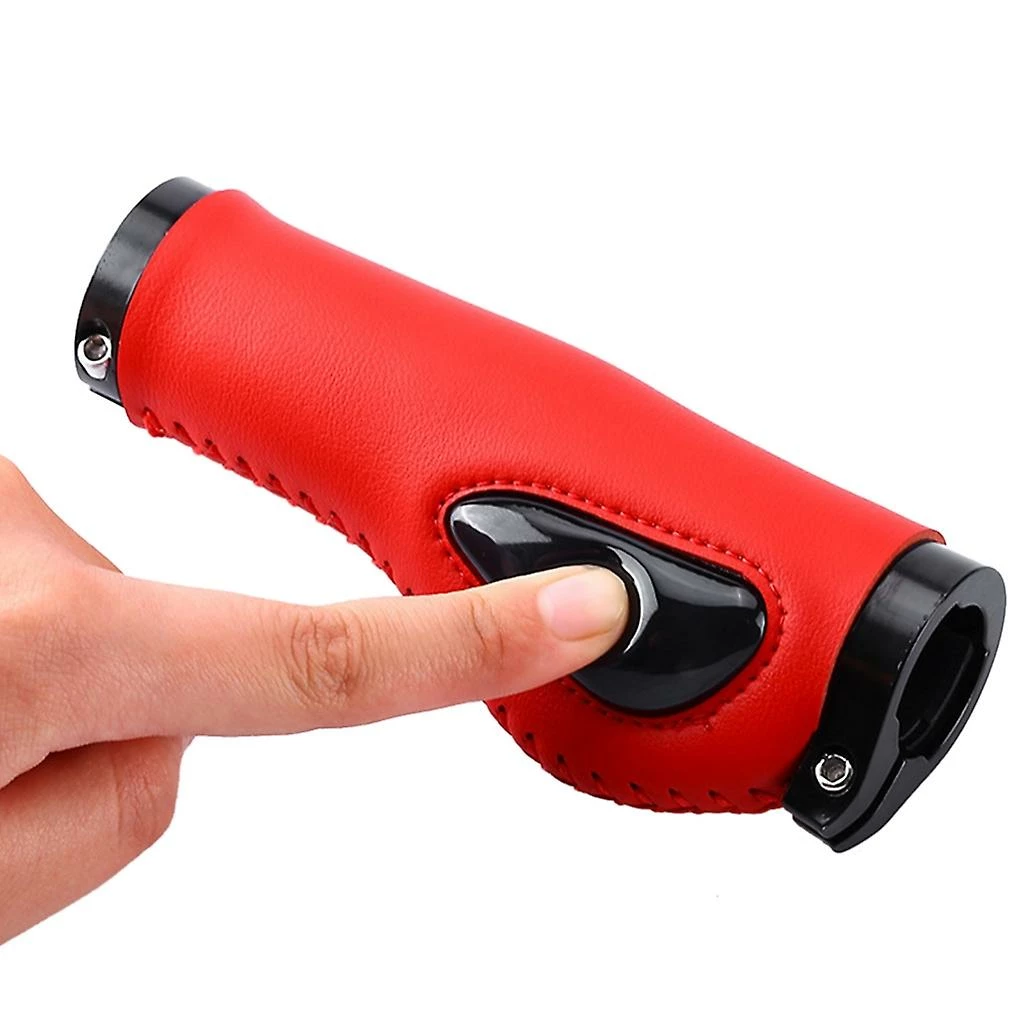 Unbranded Poignées De Guidon De Vélo Silicone Double Lock On Grips Anti-dérapant Bike Bicycles Grips – Image 5