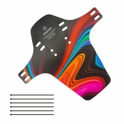 Unbranded Bike Mud Guard Durable Mountain Bike Fenders Mud Flaps Lightweight Mtb Garde-boue