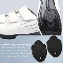 Lily & Me Lilyme 1 Pair Mtb Bike Pedal Cleats Covers Anti-slip Rubber Cleat Protective Cover