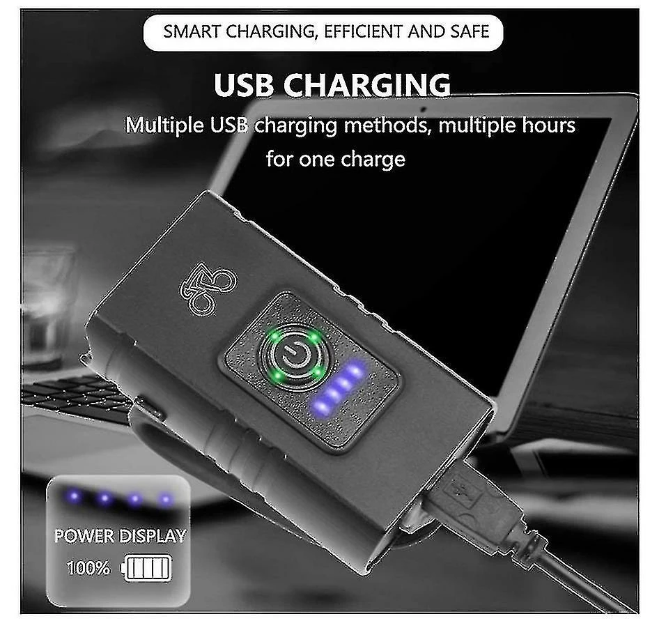 Nw 1776 Lumière De Vélo, Usb Rechargeable Vélo Phare 2000 Lumen Super Bright Bike Lumière Avant Ipx – Image 2