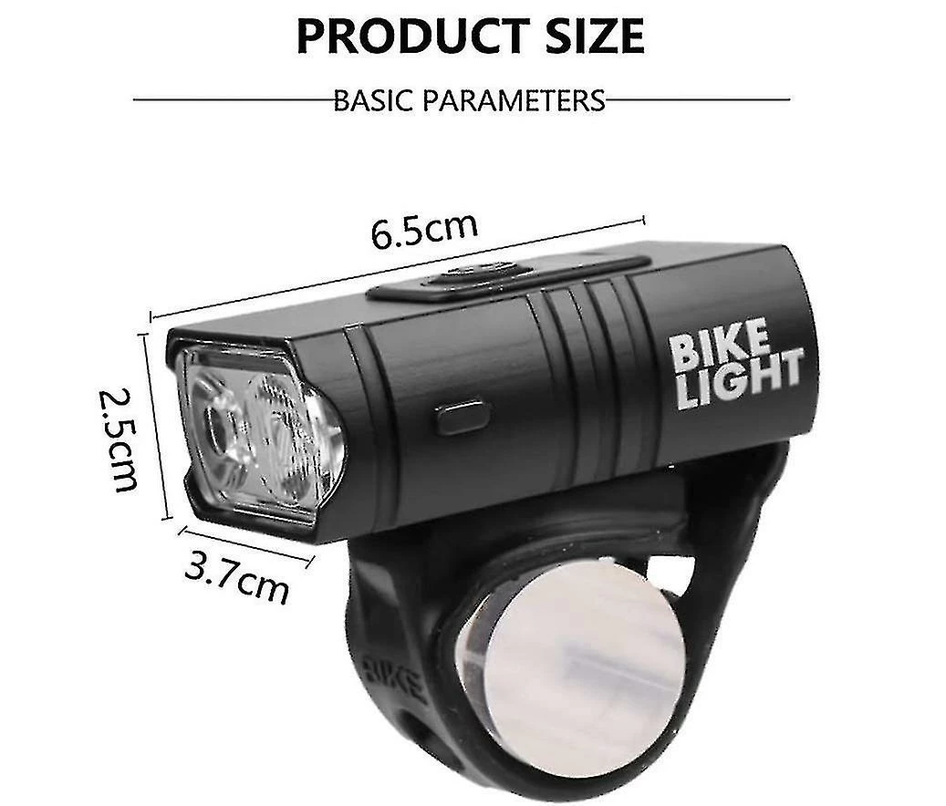 Nw 1776 Lumière De Vélo, Usb Rechargeable Vélo Phare 2000 Lumen Super Bright Bike Lumière Avant Ipx – Image 4