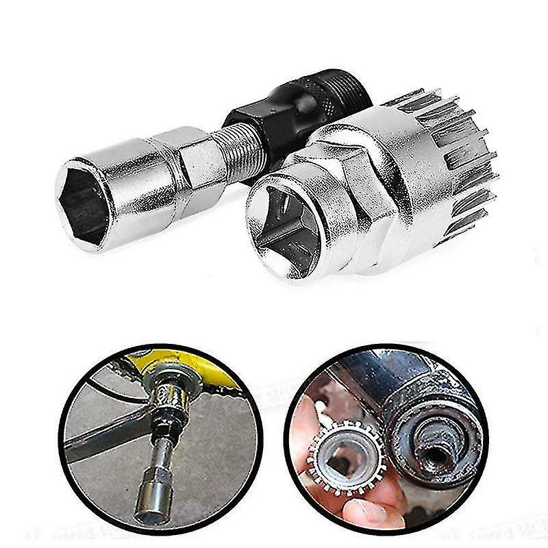 Unbranded Outils De Réparation De Vélo Set Crank Extractor Puller Bike Pédalier Lockring Remover Wrench Mtb Mountain Road Bike Repaire-kit – Image 3