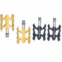 Unbranded Compatible Avec Brompton Folding Bike Gold Litepro Pédales De Vélo Alliage D’aluminium