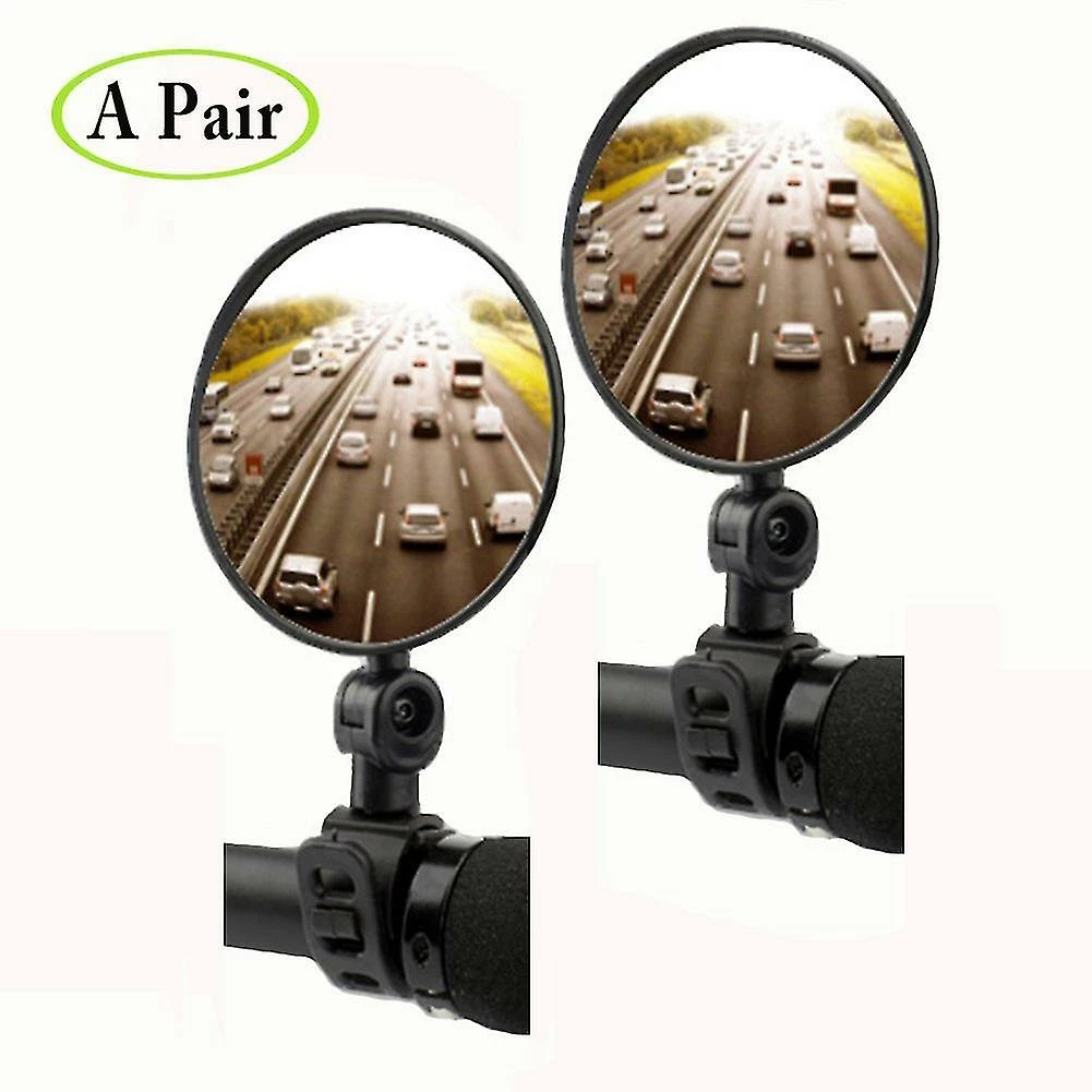 Unbranded Bike Mirror Bike Rear View Mirror - 2x Miroir De Vélo Universel Vélo De Montagne Guidon Rétroviseur 360 Degrés Rotation – Image 3