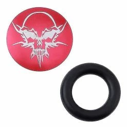 Unbranded Muqzi Hollow Chain Wheel Right Crank Cap Compatible Avec Le Pédalier En Alliage D’aluminium Cover Bmx Road Bike Fitting Bike Parts