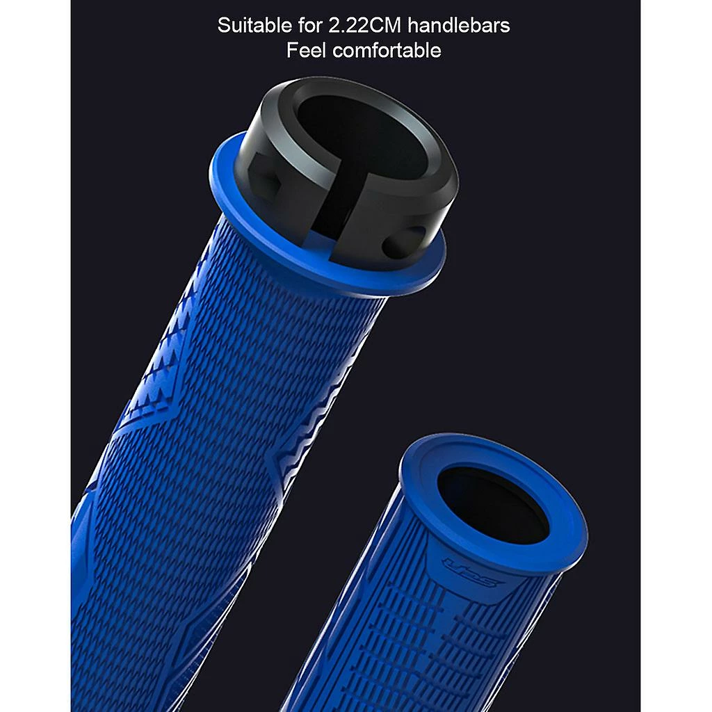 Unbranded 2 Pcs Cyclisme Antidérapant Bicycle Handle Grip Grips Universal Straight Mountain Bike Guidon Couvercle Riding Gear Cycling Steering Wheel Anti-dérapant Sports – Image 3