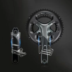 Unbranded 3 Feuilles Bicycle Crank Tape Guard Mountain Bike Crank Housse De Film De Protection