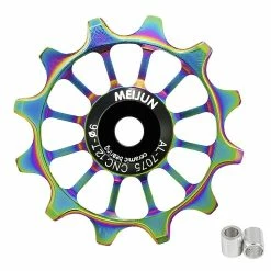 Unbranded 12t Dérailleur De Vélo Négatif Positif Roue De Guidage Roulement En Céramique Mtb Road Bike Poulie Pour Roue Jockey