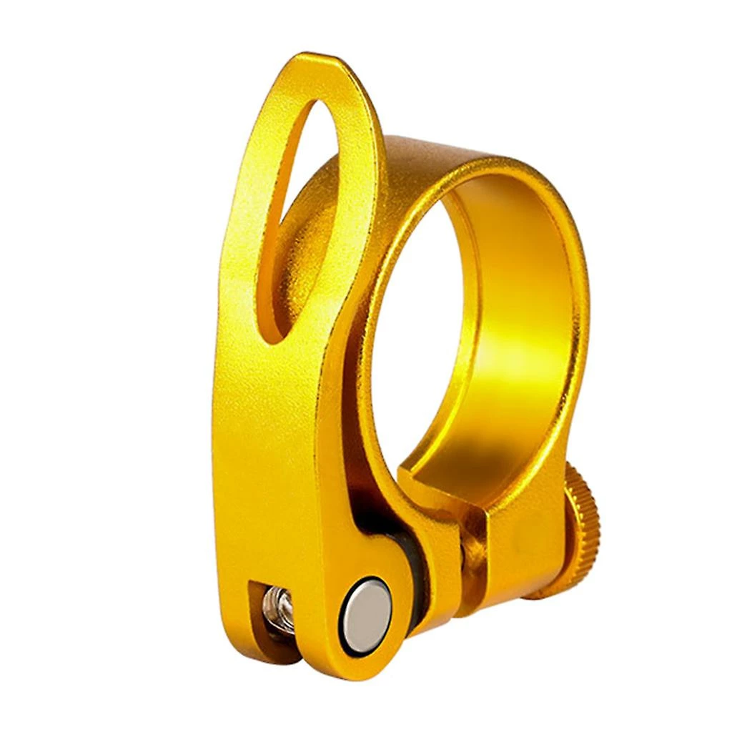Unbranded Quick Release Ultralight Bicycle Seat Post Clamp Alliage D’aluminium Mtb Road Bike