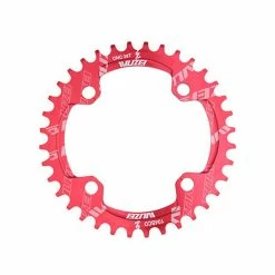 Unbranded Mountain Bike Single Disc 104bcd Oval Disc Positive Negative Tooth Bicycle Disc