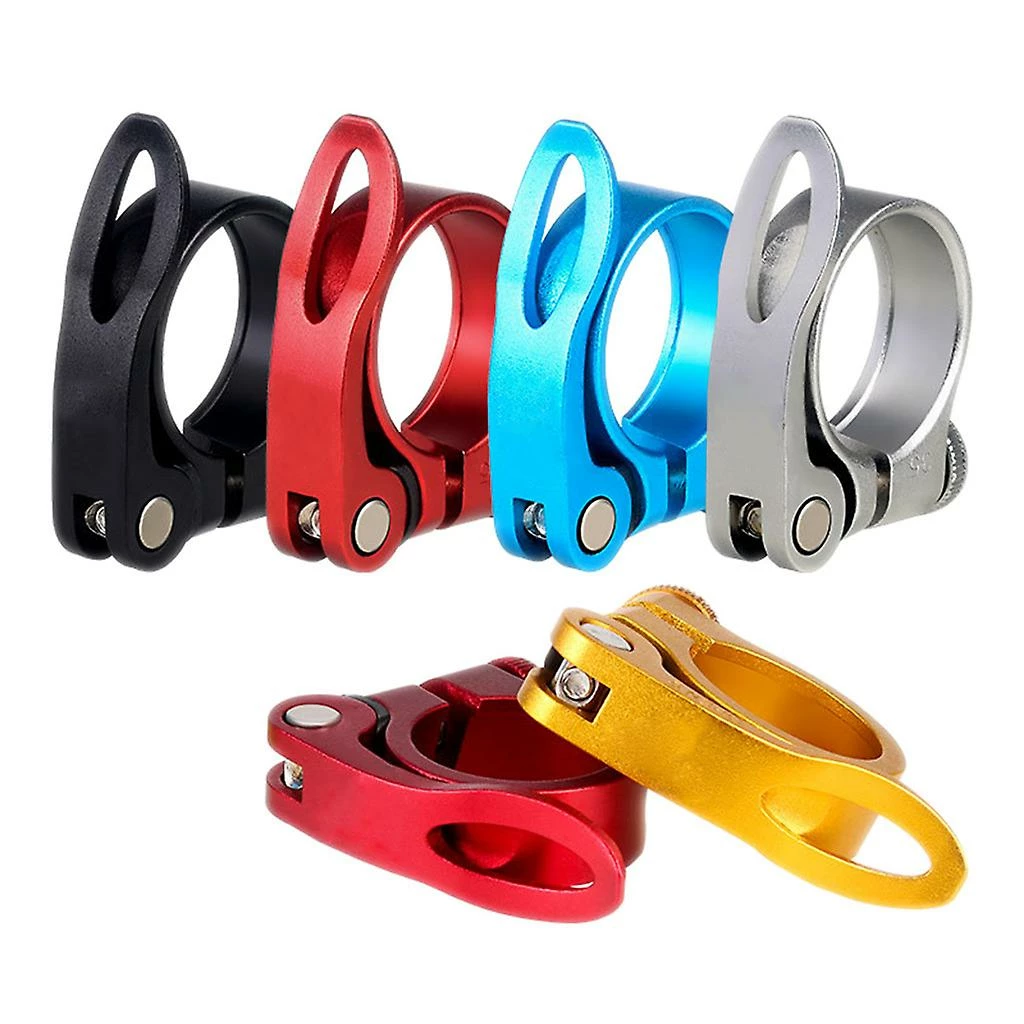 Unbranded Quick Release Ultralight Bicycle Seat Post Clamp Alliage D’aluminium Mtb Road Bike – Image 4