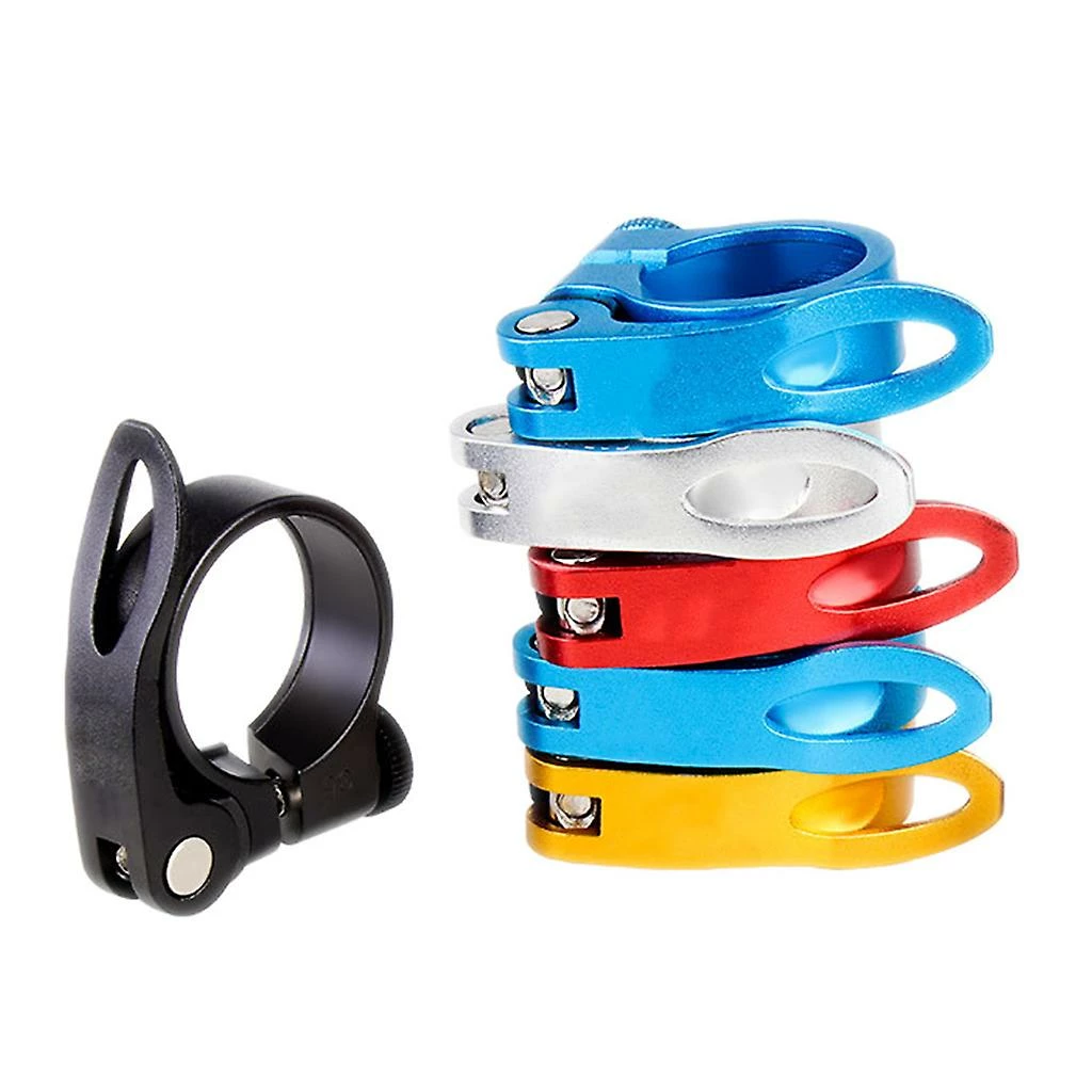 Unbranded Quick Release Ultralight Bicycle Seat Post Clamp Alliage D’aluminium Mtb Road Bike – Image 5