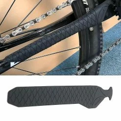 Unbranded Nouveau 2023 Bicycle Chain Protector Adhesive Bike Frame Protection Sticker Mtb Chain Guard