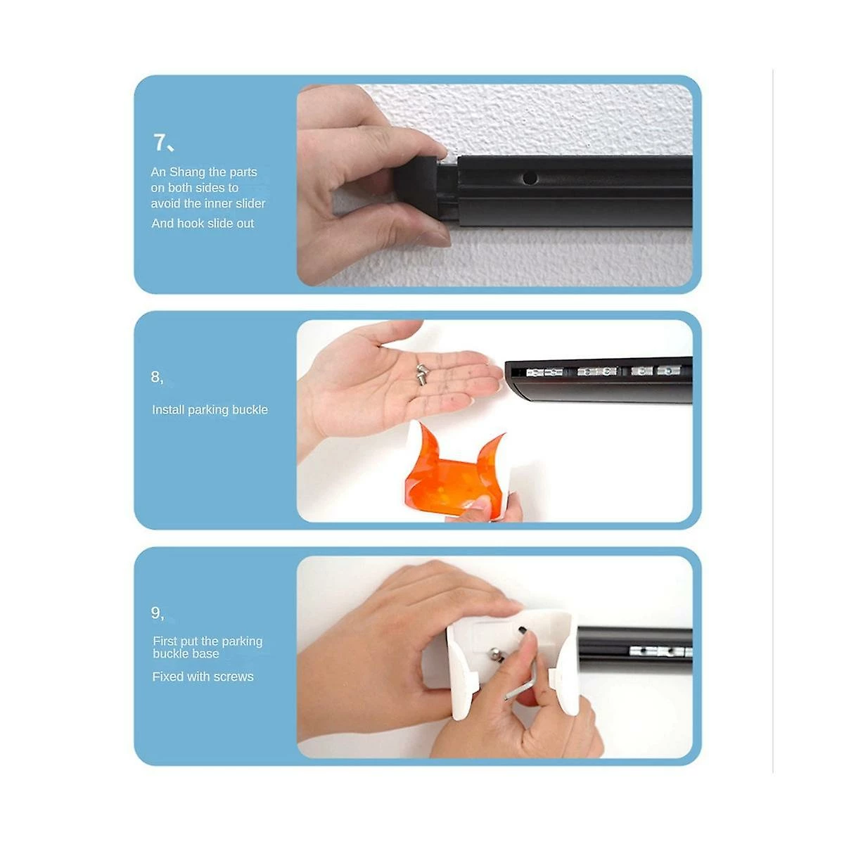 Unbranded Engrenages De Vélo Porte-finition Murale Road Mountain Bike Rack Riding Equipment Alliage D’aluminium Display R – Image 5