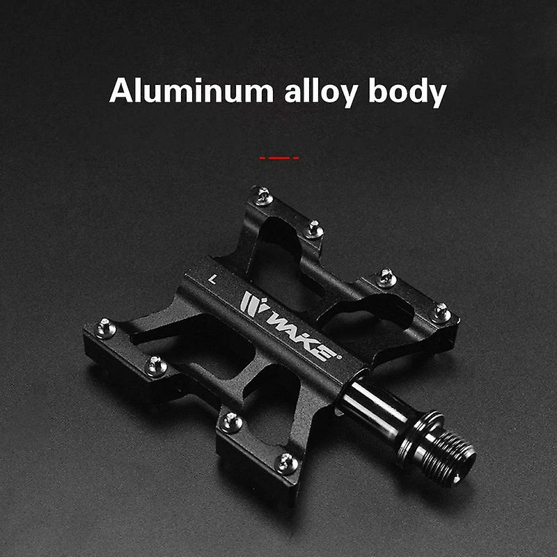 Aionyaaa 1 Pair Bicycle Pedal Non-slip Aluminum Alloy 3 Bearing Mountain Road Mtb Bike Cycling Accessories Wake – Image 4