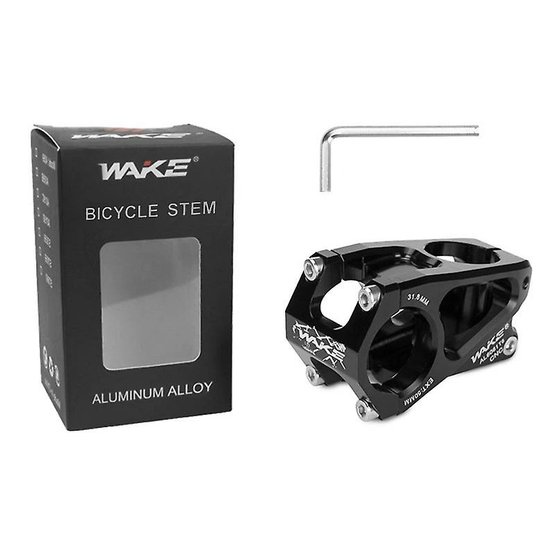 Aionyaaa Wake Bicycle Short Stem Lightweight Aluminum Alloy Hollow Out Mountain Road Bike 31.8*50mm Cycling Accessories