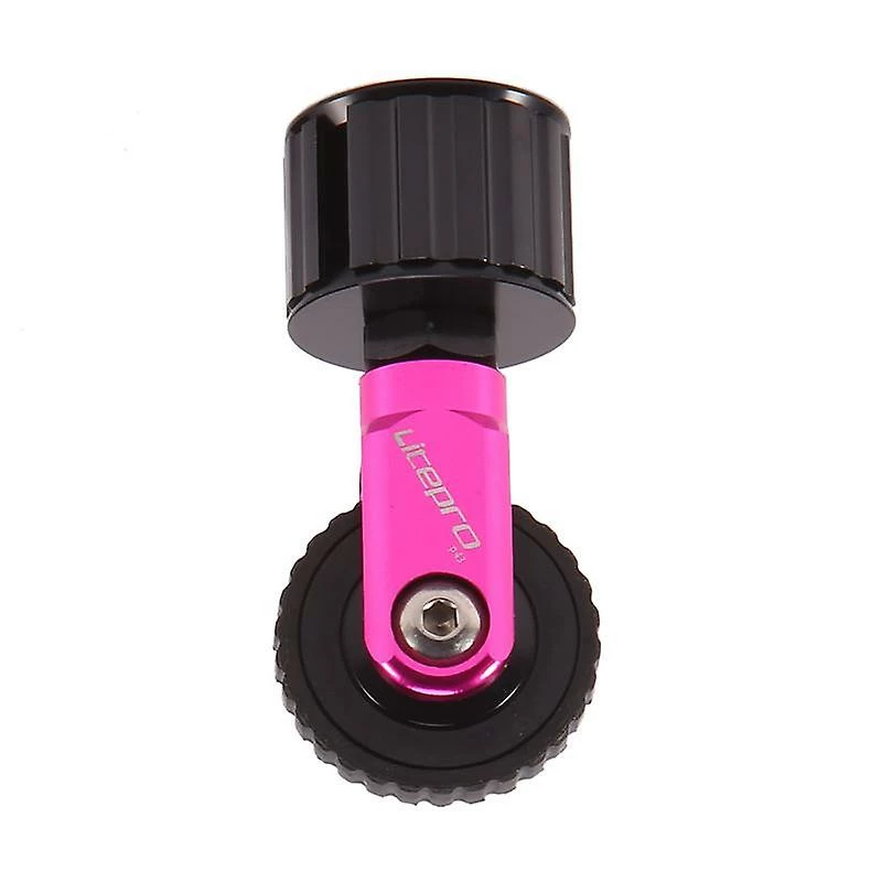 Unbranded Pour 33,9 Mm Tige De Selle Easy Wheel Push Wheel Folding Bicycle Tube Rod 412 Easywheel Bike Parts, Rouge – Image 4