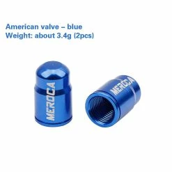 Coscelia 1 Pair Bicycle Valve Cap Aluminum Alloy Lightweight Mtb Mountain Road Bike Fv/av Cover Cycling Accessories