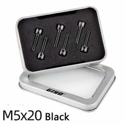 Coscelia Bicycle Stem Screw Titanium Alloy M5x18/20 With Gasket Mountain Road Bike Handlebar Fixing Cycling Accessories