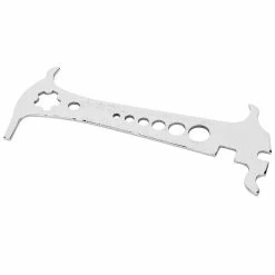 Gegong 6 En 1 Acier Inoxydable Portable Mountain Road Bicycle Chain Measurer Bike Wear Indicator Tool Cycling Accessoire