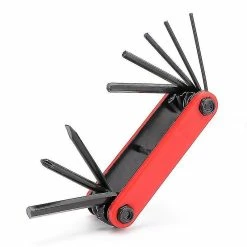 Unbranded Vélo Réparation Kit Outils Portables Pliable Multitool Mountain Bike Equipment Allen Key Fix Clé Touring Pocket (1pc)
