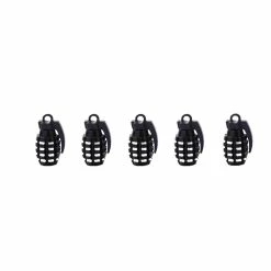 Alisili 5 Pcs Tire Valve Cap Nozzle Car Tyre Valve Stem Cover Air Dust Cap Wheel Rim Stem For Car/motorcylce /truck/ Bike