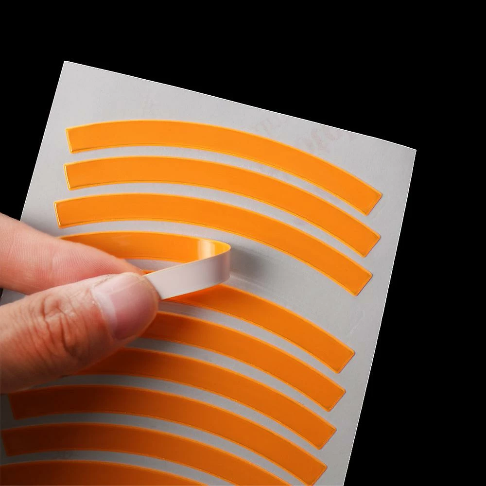 Alisili 10 Pcs Children's Balance Bike Reflective Sticker Waterproof Wheel Decals Tire Applique Tape Safety Stickers Bicycle Accessories – Image 4