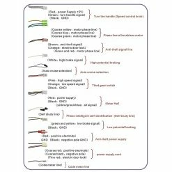 Unbranded 36v 48v 350w E-bike Brushless Controller 6 Tube Dual Mode Pour Electric Bicycle Scooter Speed Intell